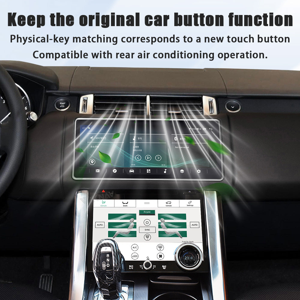 Viknav 10.4 Inch AC Panel Touch Screen For Land Rover Range Rover Sport L494 2013-2017 Digital Display Air Conditioning Switch Climate Control Dashboard