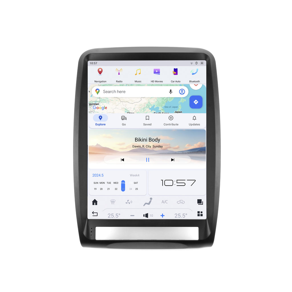 VIKNAV 13.8 Inch Android Radio For Dodge Durango 2011-2013 Android Auto Wirless Carplay GPS Navigation Multimedia Player Autoradio Head Unit