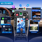 VIKNAV 14inch Car Radio for Maserati Quattroporte 2008-2012 Vertical Screen Upgrade
