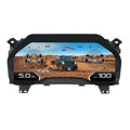 Viknav 15.1 Inch Digital Cluster Dashboard For Ford Raptor F150 2015-2020 LCD Digital Instrument Full Screen Upgrade Automotive Replacement Speedometer Panel Gauges