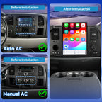 VIKNAV 13.8 Inch Car Radio For GMC SIERRA Chevrolet Silverado 2007-2012 GPS Navigation Upgrade Android Auto Stereo Screen Wireless Carplay