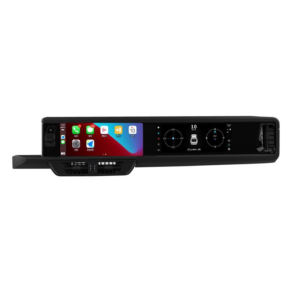 VIKNAV Dual 12.3 Inch Android Car Radio for Porsche Cayenne 2010 2011 2012 2013 2014 2015 2016 2017 Auto Stereo Screen Upgrade Wireless Carplay GPS Navigation Multimedia Player Head Unit