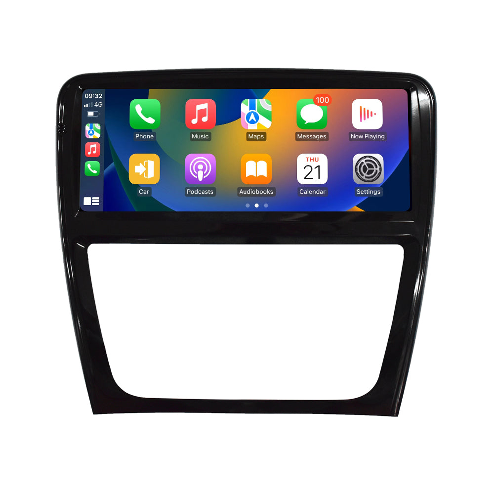 VIKNAV 10.25 Inch Android Car Radio AC panel for Jaguar XJ XJL XJR 2010-2019 Auto Stereo Screen Upgrade Wireless Carplay GPS Navigation Multimedia Player