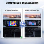 Viknav Linux Interface Decoder Box for Toyota Tacoma 2014-2019 Wireless CarPlay Android Auto GPS Navigation Original Car Radio Screen