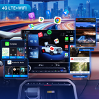VIKNAV 14.6 Inch Android Car Radio for Toyota Tundra 2021 2022 2023 2024 Auto Stereo Screen Upgrade Wireless Carplay GPS Navigation Multimedia Player Head Unit