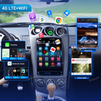 VIKNAV 12.1 Inch Android Car Radio for Nissan 350Z 2003-2007 Auto Stereo Screen Upgrade Wireless Carplay GPS Navigation Multimedia Player LHD and RHD Head Unit