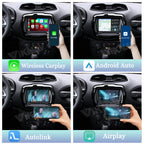 Viknav Linux System Wireless Carplay Android Auto Decoder Box for Jeep Renegade Upgrade Interface Autolink Airplay Decoding Box