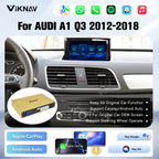 Viknav Linux System Decoder Box for AUDI A1 Q3 2012-2018 Upgrade Interface Wireless Carplay Android Auto Decoding Box Autolink Airplay