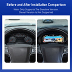 Viknav 13 inch Digital Gauge Cluster for GMC Sierra Chevrolet Silverado 1500 2014-2018 LCD Digital Instrument Full Screen Upgrade Automotive Replacement Speedometer Panel