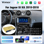 Viknav Linux System Decoder Box For Jaguar XJ XJL 2010-2018 OEM Bosch System Upgrade Interface Wireless Carplay Android Auto Decoder Box Autolink Airplay