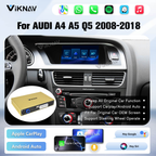 Viknav Linux System Decoder Box for AUDI A4 A5 Q5 2008-2018 Upgrade Interface Wireless Carplay Android Auto Decoding Box Autolink Airplay
