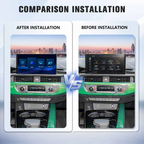 Viknav Linux System Decoder Box for AUDI A3 A4 A5 Q3 Q5 2019-2023 Upgrade Interface Wireless Carplay Android Auto Decoding Box Autolink Airplay