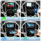 Viknav Linux System Decoder Box For Cadillac SRX 2013-2015 OEM Harman System Upgrade Interface Wireless Carplay Android Auto Decoder Box Autolink Airplay