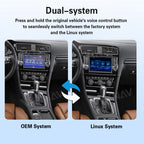 Viknav linux system wireless carplay android auto decoder box for Volkswagen MQB Golf VII GPS Navigatipn Original Car Radio Screen