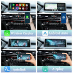 Viknav Linux System Wireless Carplay Android Auto Decoder Box for BMW 1/2/3/4/5/6/7 Series X1/X3/X4/X5/X6/M2/M3/M4/M5/M6/Z4 ＆Mini Series 2005-2020 Upgrade Interface Autolink Airplay Decoding Box