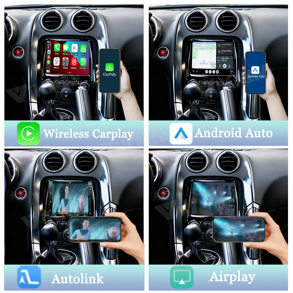 Viknav Linux System Decoder Box For Dodge Viper 2013-2016 OEM Harman System Upgrade Interface Wireless Carplay Android Auto Decoder Box Autolink Airplay（副本）