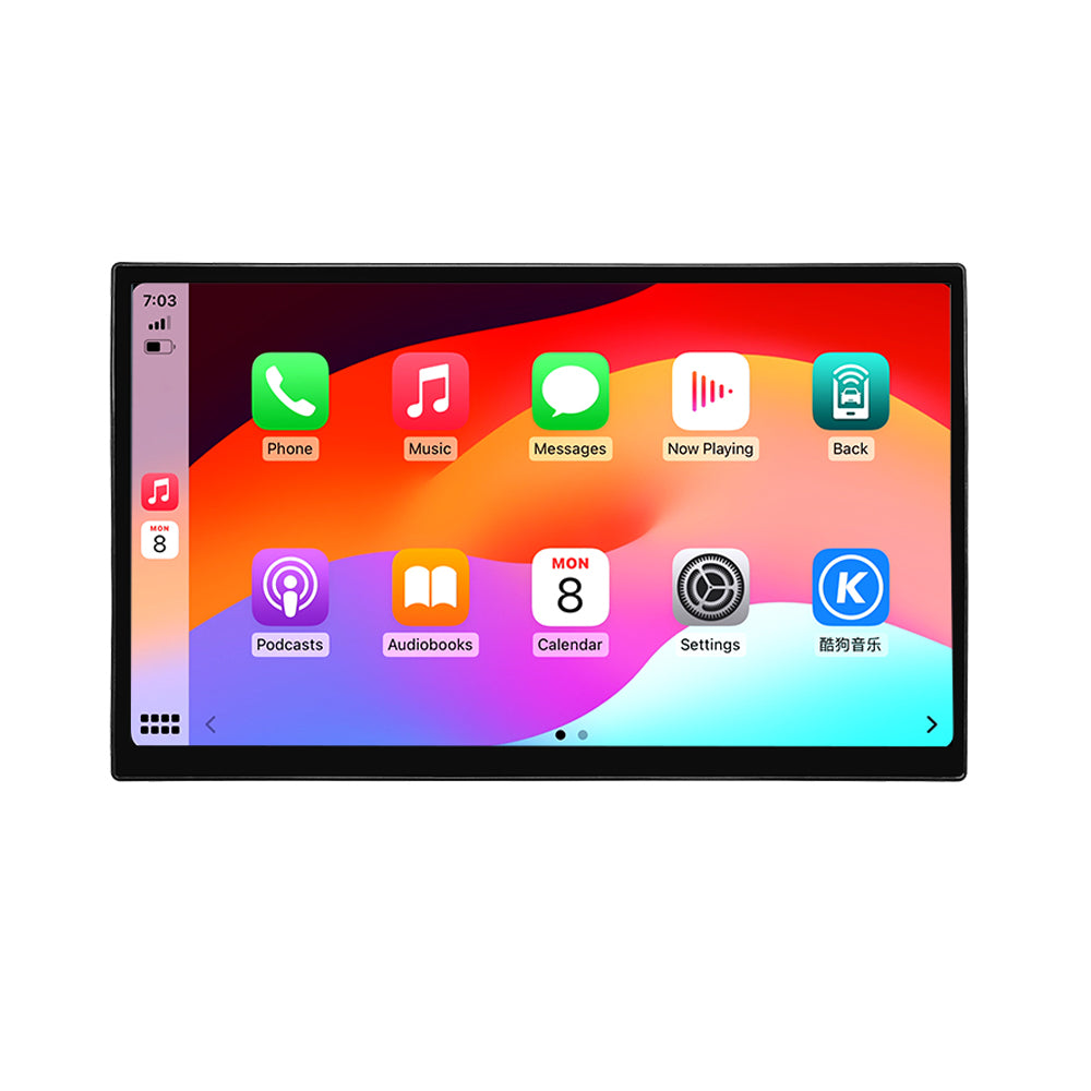VIKNAV 13 Inch Android Car Radio And AC panel for Land Rover Range Rover Discovery 5 2017-2020 Auto Stereo Screen Upgrade Wireless Carplay GPS Navigation Multimedia Player