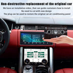 Viknav 10.4 Inch AC Panel Touch Screen For Land Rover Range Rover Vogue L405 2013-2017 Digital Display Air Conditioning Switch Climate Control Dashboard