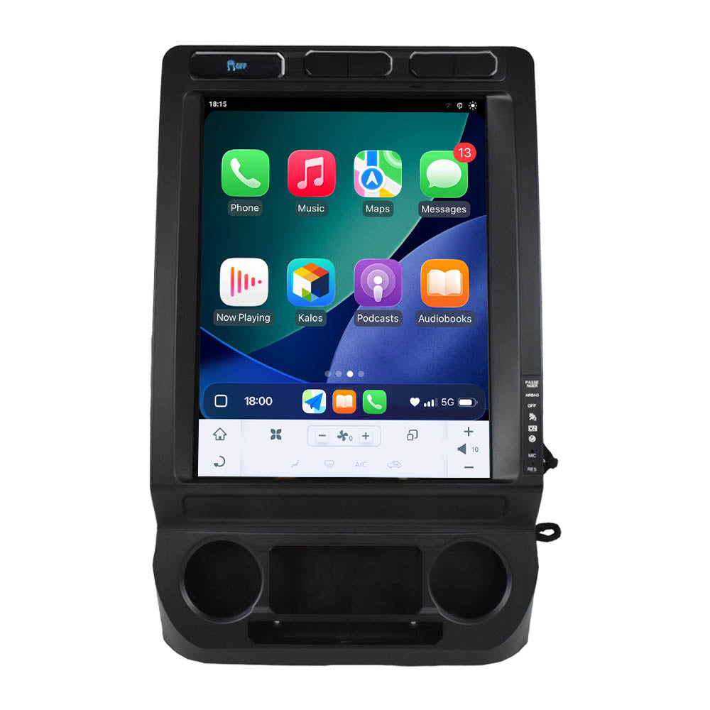 VIKNAV 12.1 Inch Android Car Radio For Ford F150 2015-2022 F250 F350 F450 2017-2022 Auto Stereo Screen Upgrade Wireless Carplay GPS Navigation Multimedia Player