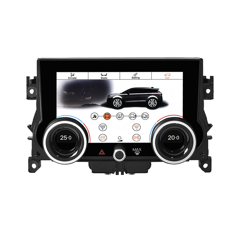 VIKNAV 12.3 Inch Android Car Radio AC panel for Land Rover Range Rover Evoque L538 2013-2017 Auto Stereo Screen Upgrade Wireless Carplay GPS Navigation Multimedia Player