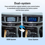 Viknav Linux System Decoder Box For Buick Enclave 2014-2019 OEM Harman System Upgrade Interface Wireless Carplay Android Auto Decoder Box Autolink Airplay