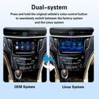 Viknav Linux System Decoder Box For Cadillac XTS 2013-2017 OEM Harman System Upgrade Interface Wireless Carplay Android Auto Decoder Box Autolink Airplay