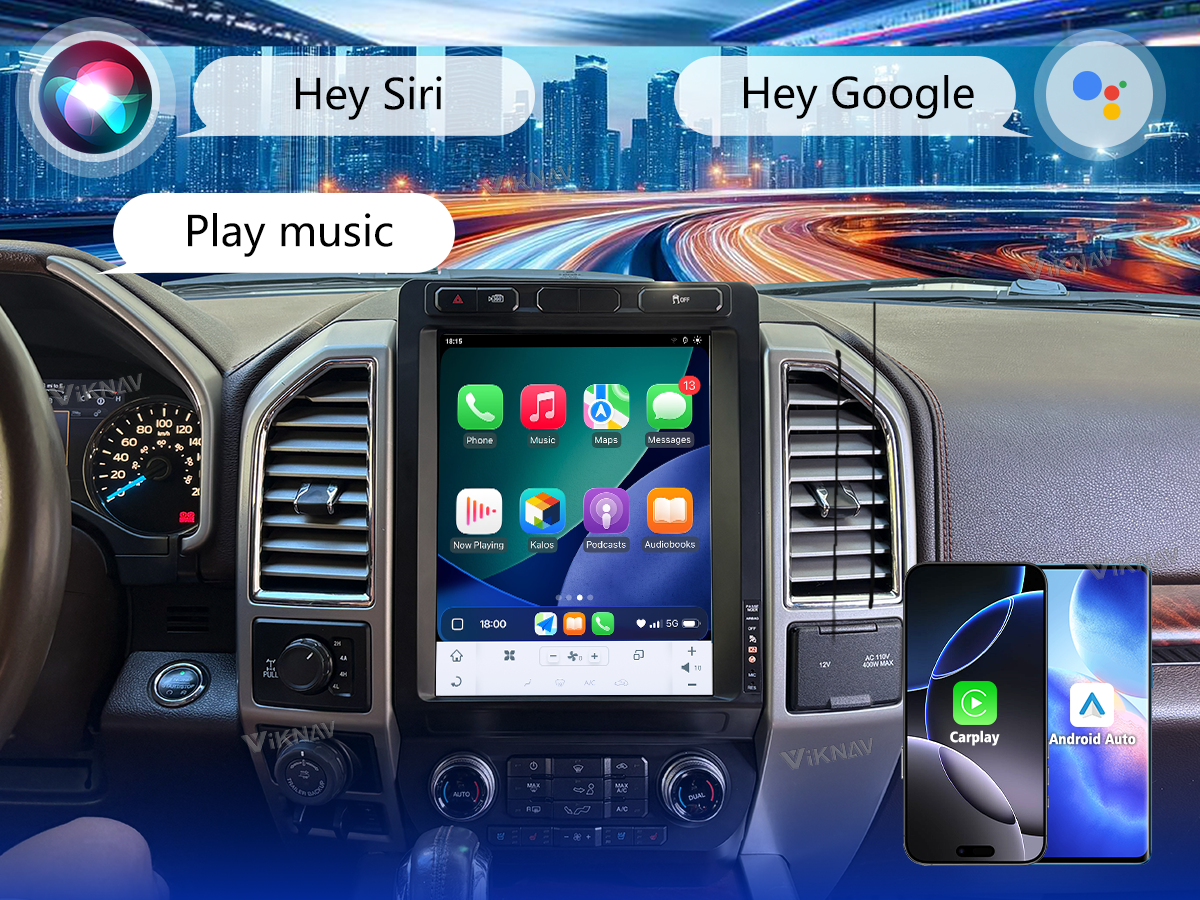 Wireless CarPlay & Android Auto