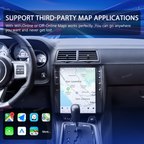 VIKNAV 12.1 Inch Android Car Radio for Dodge Challenger 2008-2014 Auto Stereo Screen Upgrade Wireless Carplay GPS Navigation Multimedia Player Head Unit