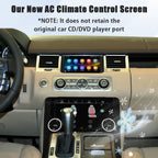 Viknav 10.4 Inch AC Panel Touch Screen For Land Rover Range Rover Sport L320 2009-2013 Digital Display Air Conditioning Switch Climate Control Dashboard