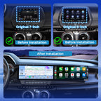 VIKNAV Dual 12.3 Inch Android Car Radio for Chevrolet Camaro 2020 2021 2022 2023 2024 2025  Auto Stereo Screen Upgrade Wireless Carplay GPS Navigation Multimedia Player Head Unit