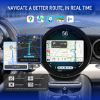 VIKNAV 11.7 Inch Car Radio for BMW Mini Cooper R56 R60 2007-2016 Android Auto Upgrade Stereo Screen Wireless Carplay GPS Navigation Multimedia Player