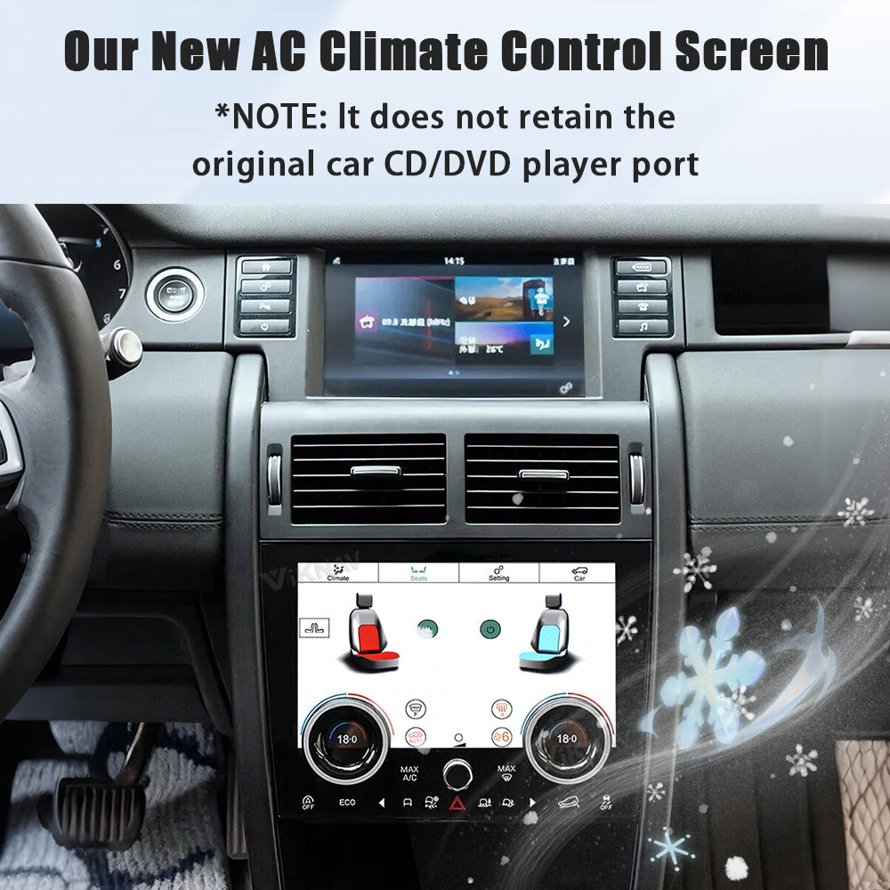 Viknav Digital AC Panel For Land Rover Discovery Sport L550 2015-2019 Air Conditioning Control AC Board Climate Temperature Control Touch Screen