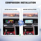 VIKNAV Wireless CarPlay Android Auto Decoder Linux Interface Box Upgrade for Lexus LC500 2018-2020