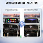 VIKNAV Wireless CarPlay Android Auto Decoder Linux Interface Box Upgrade for Lexus RX 2012–2022