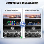 VIKNAV Wireless CarPlay Android Auto Decoder Linux Interface Box Upgrade for Lexus ES 2015–2022