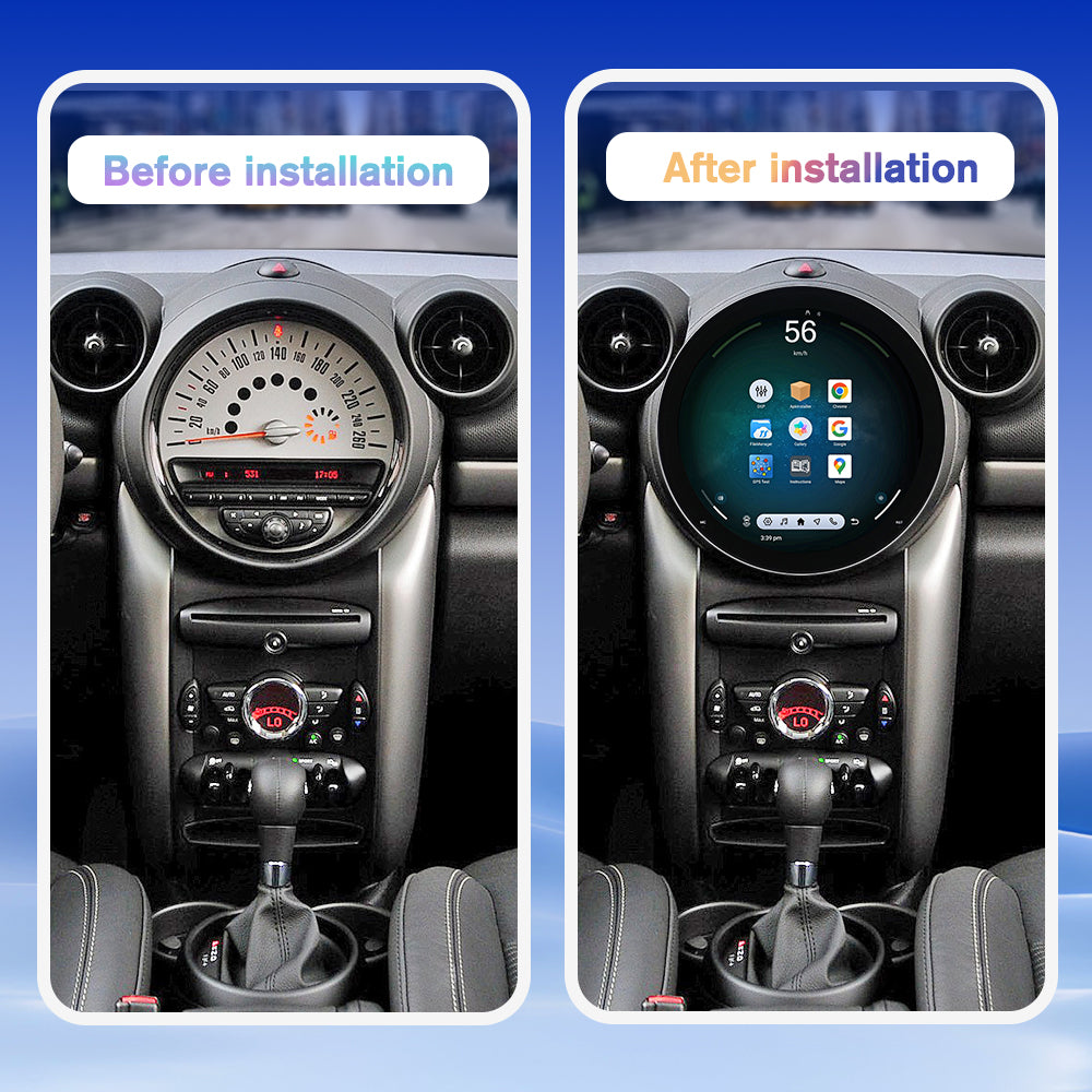 VIKNAV 11.7 Inch Car Radio for BMW Mini Countryman 2011-2016 Android Auto Upgrade Stereo Screen Wireless Carplay GPS Navigation Multimedia Player