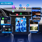 VIKNAV 9.7 Inch Android Car Radio For Jaguar XF 2016-2019 Auto Stereo Screen Upgrade Wireless Carplay GPS Navigation Multimedia Player