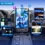 VIKNAV 17.2 Inch Android Car Radio For Ford Expedition 2015-2022 Auto Stereo Screen Upgrade