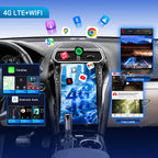 VIKNAV 14.4 Inch Android Car Radio For Ford Explorer 2011-2019 Auto Stereo Screen Upgrade