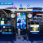 VIKNAV 14.4 Inch Android Car Radio For Ford F150 F250 F450 Raptor 2013-2014 Auto Stereo Screen Upgrade