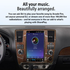 Viknav Android 9 inch Car Stereo For Infiniti QX56/Nissan Armada 2004-2010 Wireless CarPlay & Android Auto GPS Navigation Head Unit