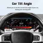 Viknav 14.4 Inch Car Radio Android and Digital Cluster Dashboard Panel Speedometer For Ford F150 Raptor 2015-2022 Stereo Wireless Carplay Android Auto Touch Screen GPS Navigation Multimedia Player