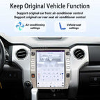 Viknav 13 inch Android Screen Car Radio For Toyota Tundra 2014-2020 Wireless Carplay Android Auto Multimedia player GPS Navigation Auto StereoTouch Screen