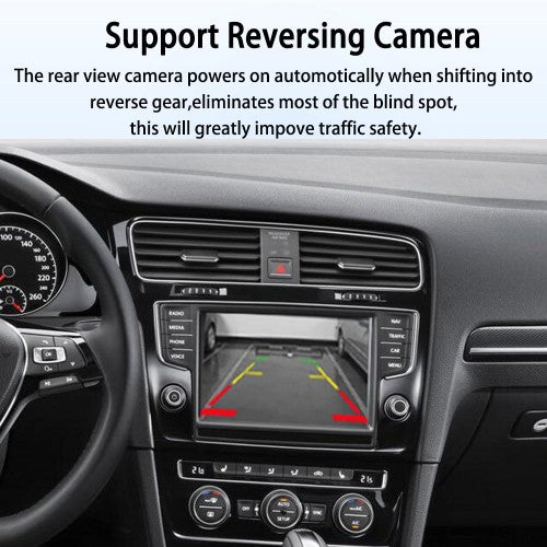 Viknav linux system wireless carplay android auto decoder box for Volkswagen MQB Golf VII GPS Navigatipn Original Car Radio Screen