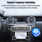 Viknav 10.4 Inch AC Panel Touch Screen For Land Rover Discovery 4 LR4 2009-2021 Digital Display Air Conditioning Switch Climate Control Dashboard