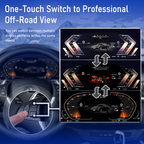 Viknav 12.3 inch Digital Gauge Cluster for BMW X6 E71 2007-2013 LCD Car Digital Speedometer Dashboard Panel