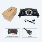 Viknav 12.3 inch Digital Gauge Cluster for Toyota Innova 2016-2022 LCD Car Digital Speedometer Dashboard Panel