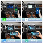 Viknav linux system wireless carplay android auto decoder box for Volkswagen Touareg 2011-2018 GPS Navigatipn Original Car Radio Screen