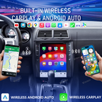 VIKNAV 12.1 Inch Android Car Radio for Dodge Challenger 2008-2014 Auto Stereo Screen Upgrade Wireless Carplay GPS Navigation Multimedia Player Head Unit
