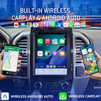 VIKNAV 12.1 Inch Android Car Radio For Ford F150 2015-2022 F250 F350 F450 2017-2022 Auto Stereo Screen Upgrade Wireless Carplay GPS Navigation Multimedia Player
